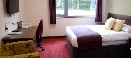Image showing bedroom at Fire Service College